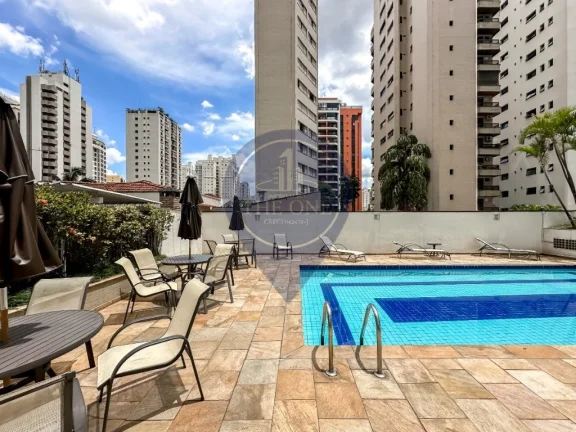 Imagem Apartamento à venda em Indianópolis, São Paulo-SP: 2 quartos, 2 salas, 2 banheiros, 1 vaga de garagem!