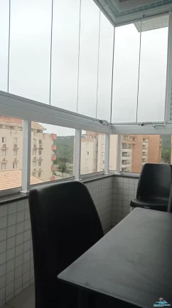 Imagem Apartamento de 2 dormitórios sendo 1 suíte com vista mar/Toninhas