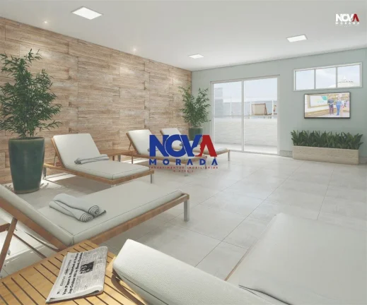 Imagem More hoje mesmo em um belo apartamento de 2 quartos com suíte a poucas quadras da praia de Itaparic...