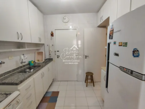 Imagem Apartamento à venda em Guarujá-SP, Morro do Maluf: 3 quartos, 1 suíte, 2 salas, 3 banheiros, 2 vagas de garagem, 126m².