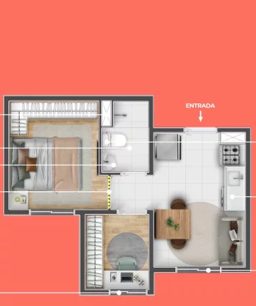 Imagem APARTAMENTO RESIDENCIAL em São Paulo - SP, Santa Efigênia