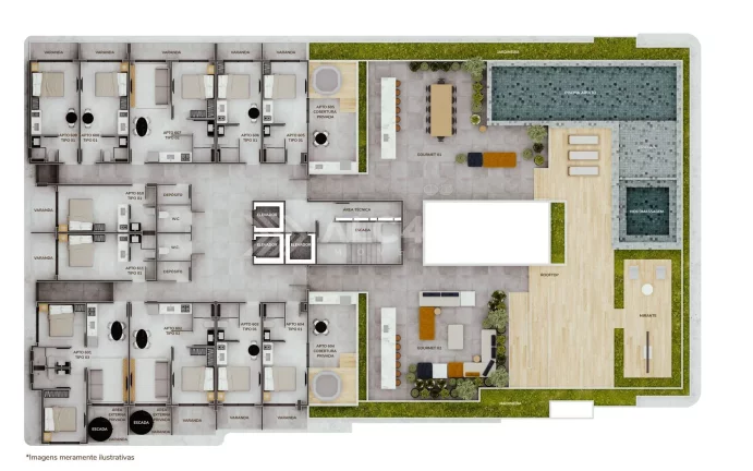 Imagem Studio - 24,66 m² - Jardim Oceania, João Pessoa/PB