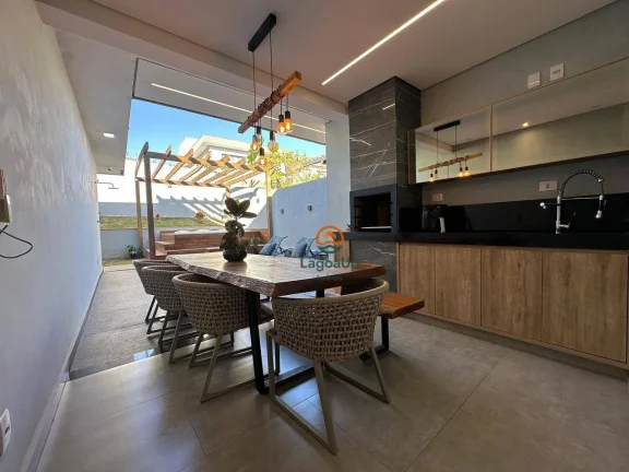 Imagem Casa com 3 dormitórios à venda, 135 m² por R$ 1.190.000,00 - Lundceia - Lagoa Santa/MG