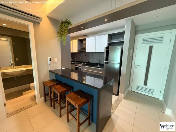 Imagem Apartamento para Venda em Salvador, Ondina, 1 dormitório, 1 suíte, 1 banheiro, 1 vaga