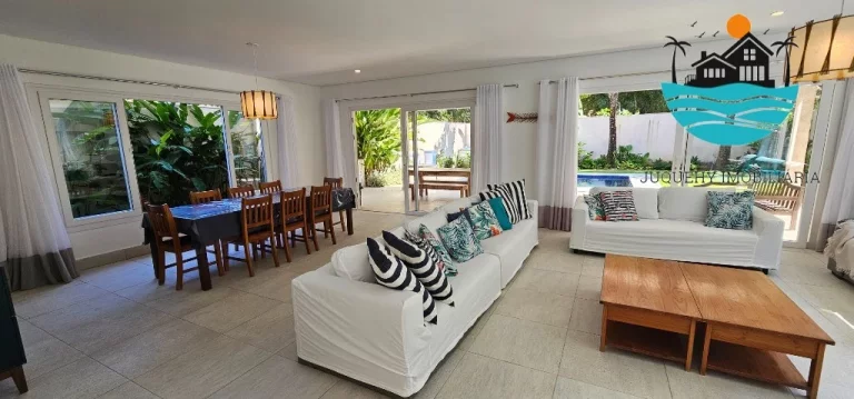 Imagem Comprar casa em Juquehy - av. da praia, canto direito, 30m da praia, 5 suítes, piscina, churrasqueira, 4 vagas, 394m² de construção | Juquehy Imobil