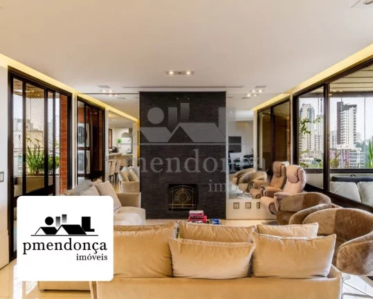 Imagem Apartamento em Higienópolis com 4 quartos (3 suítes) e 4 vagas, 260 m²