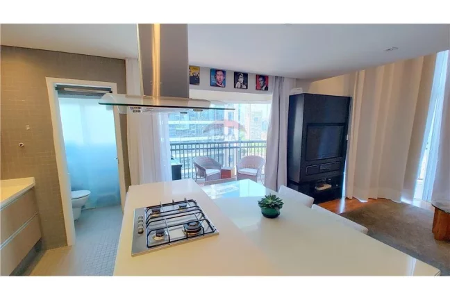 Imagem Apartamento duplex mobiliado 1 suíte 1 vaga na Vila Olímpia