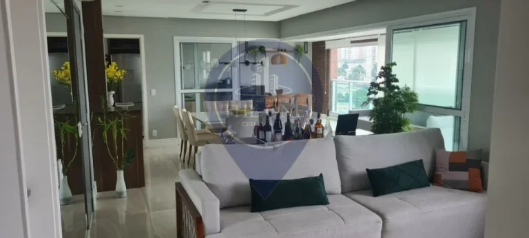 Imagem Apartamento de luxo na Vila Mariana: 3 quartos, 3 suítes, 2 salas, 5 banheiros, 3 vagas de garagem, 157 m². Venha conferir!