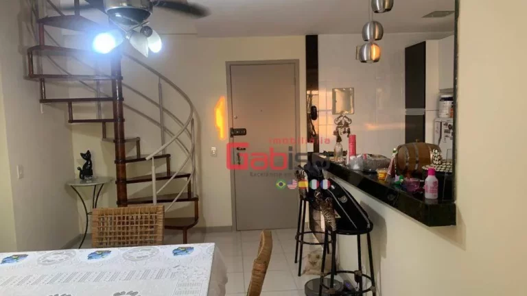Imagem Cobertura com 3 dormitórios à venda, 130 m² por R$ 780.000,00 - Braga - Cabo Frio/RJ