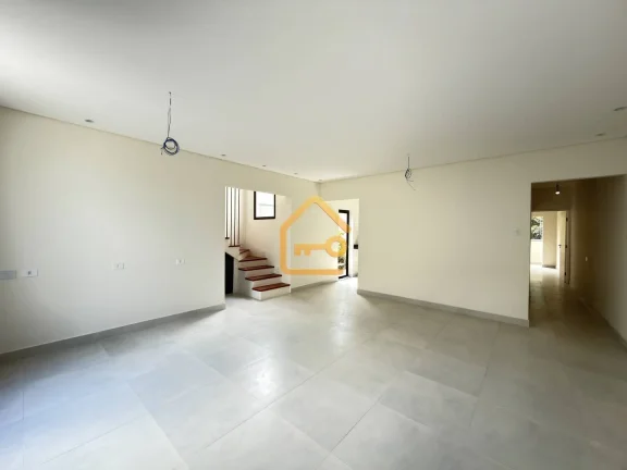 Imagem Casa nova à venda com 3 suítes, todas com closet, 2 salas. Villa Branca