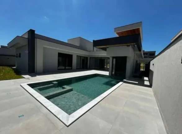 Imagem Casa Sobrado, 3 dormitórios, Alto padrão, Condominio Colinas do Paratehy.