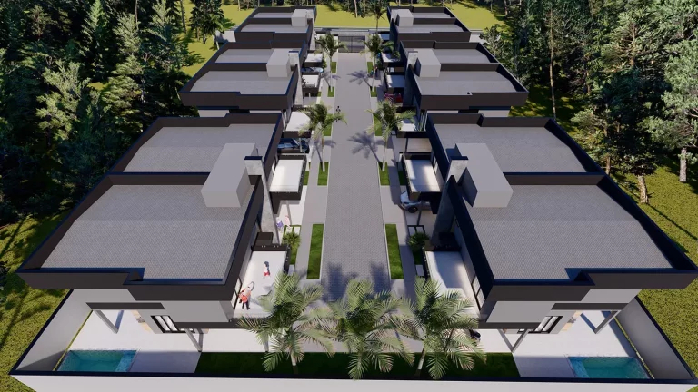 Imagem Residencial Donateka: casa em condomínio com piscina privativa