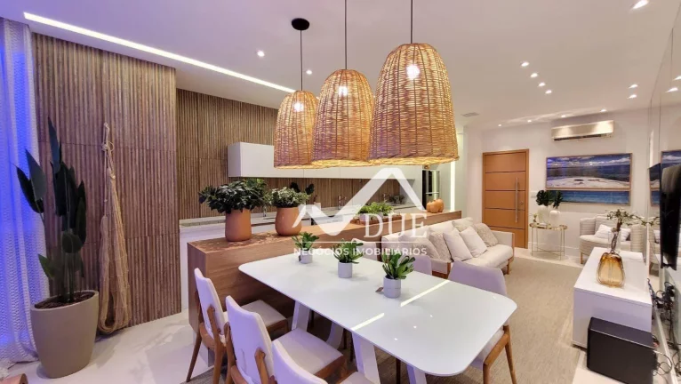 Imagem Apartamento com 3 dormitórios à venda, 89 m² por R$ 859.215,42 - Boqueirão - Santos/SP
