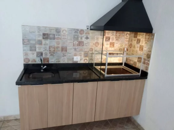 Imagem Sobrado com 3 dormitórios para alugar, 114 m² por R$ 3.100/mês - Vila Pires - Santo André/SP