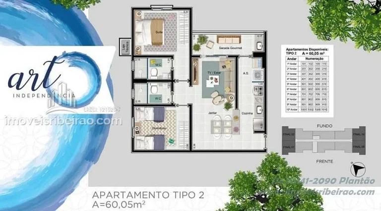 Imagem Art Independência #imoveisribeirao.com