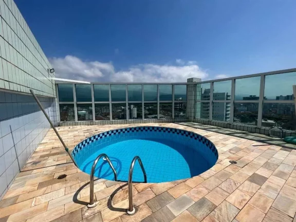 Imagem Cobertura com 4 dorms, Caiçara, Praia Grande - R$ 995 mil, Cod: 806