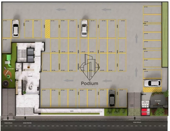 Imagem Apartamento com varanda / sacada nas proximidades de padarias, supermercados e restaurantes no Bairro de Intermares - AP1951