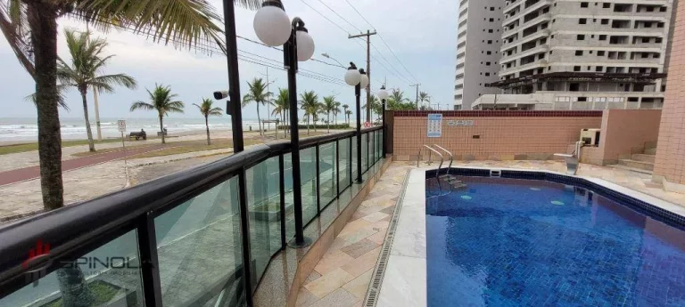 Imagem Cobertura com 4 dormitórios à venda, 221 m² por R$ 1.100.000,00 - Vila Caiçara - Praia Grande/SP