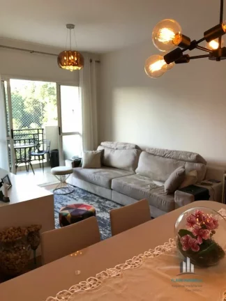 Bosques de Tamboré Apto de 101m² de 3 dorms sendo 1 suíte com closet e 2 vagas de garagem