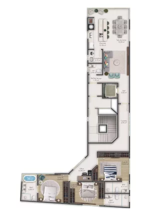 Imagem APARTAMENTO RESIDENCIAL em Porto Belo - SC, Perequê