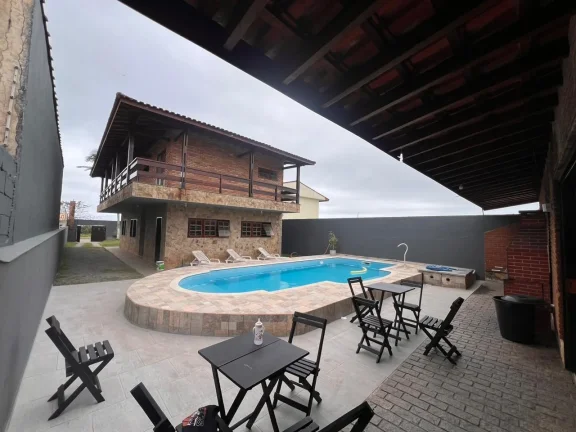 Imagem Casa para Venda em Itanhaém, Parque Augustus, 4 dormitórios, 4 suítes, 2 banheiros, 6 vagas