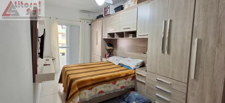 Imagem Venda de Apartamento de 2 Quartos com Suíte em Tupi, Praia Grande-SP - 90m², 1 Vaga - Imperdível!