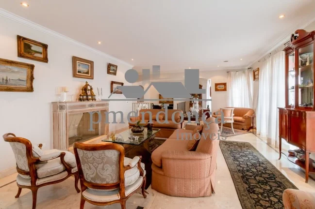 Imagem Maravilhosa Cobertura Duplex em Higienópolis com 580m², 4 suítes e 5 vagas.