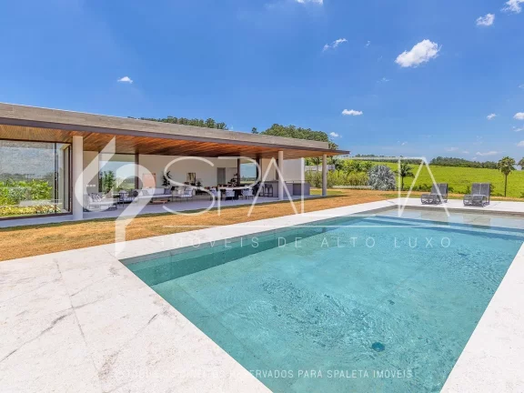 Imagem Casa térrea com vista incrível para o campo de golfe, à venda na Fazenda da Grama em Itupeva