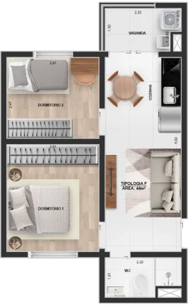 Imagem COBERTURA RESIDENCIAL em São Paulo - SP, Vila Carrão