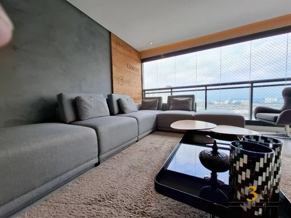 Imagem Apartamento totalmente mobiliado à venda na Vila Leopoldina São Paulo SP com 3 dormitórios, 2 suítes, 3 vagas de garagem e 153m² no Cond. Le Havre.