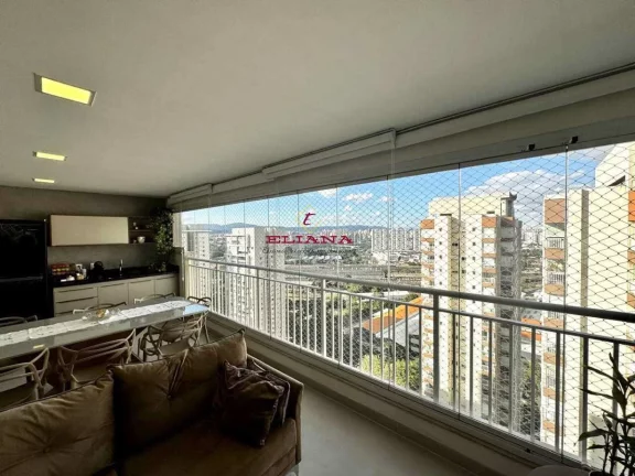 Apartamento em São Paulo, Vila Anastácio, com 3 quartos, 136m²