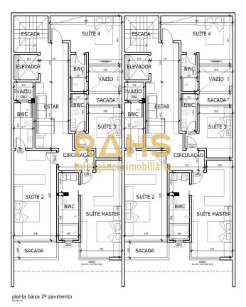 Imagem Triplex no Capri casa 1 com eelvador na Praia do Capri. 05 Suítes, sendo 1 master, 02 Vagas de gara...