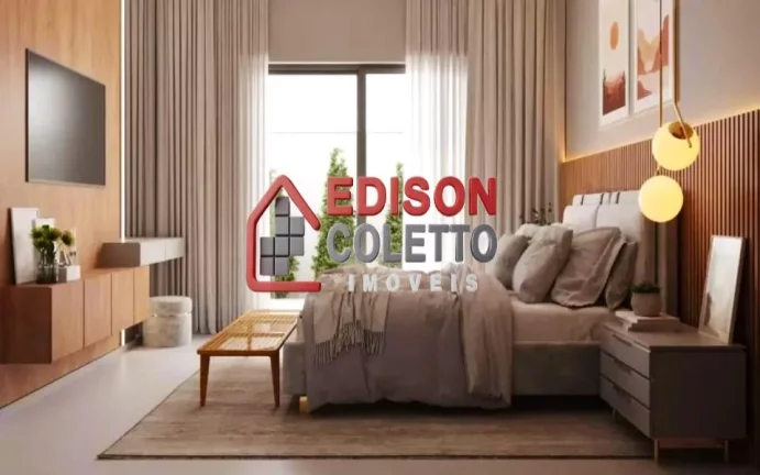 Imagem "Pronto para Morar" Excelente casa nova térrea de luxo à venda ou locação, condomínio Villa Bela Vista, na Reserva Jequitibá, Piracicaba-SP.