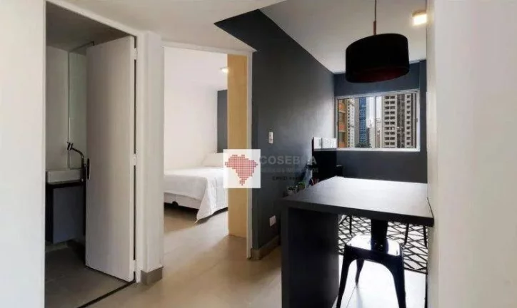 Imagem Apartamento com 1 dormitório para alugar, 40 m² por R$ 5.580,00/mês - Itaim Bibi - São Paulo/SP
