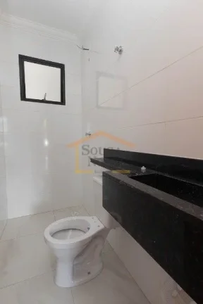 Imagem Apartamento com 33,70m², dispõe de 2 dormitórios, 1 banheiro, sala dois ambientes, cozinha com ga...