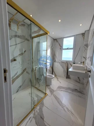 Imagem Apartamento para venda na orla de Santos com vista mar