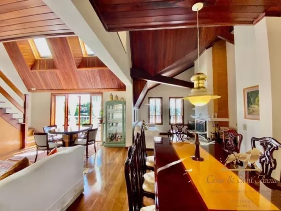 Imagem Apartamento com 4 dormitórios à venda, 186 m² por R$ 1.800.000,00 - Jardim Manancial - Campos do Jordão/SP