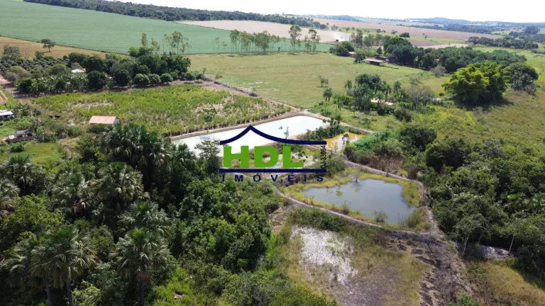 Imagem Chácara 4,34 Hectares com 5 Tanques de peixes em Hidrolândia