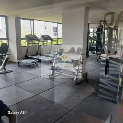 Imagem Vendo Apartamento, Porteira Fechada, Vista Mar, com 53 m², 2 suítes, sala p/ 2 ambientes e 1 vaga