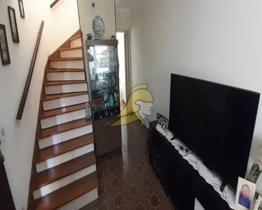 Imagem SOBRADO VENDA MONTE KEMEL 2 DORMITÓRIOS LAVABO SALA 2 AMBIENTES COZINHA PLANEJADA CHURRASQUEIRA SUÍTE EMPREGADA ÁREA GOURMET METRÔ V. SÔNIA