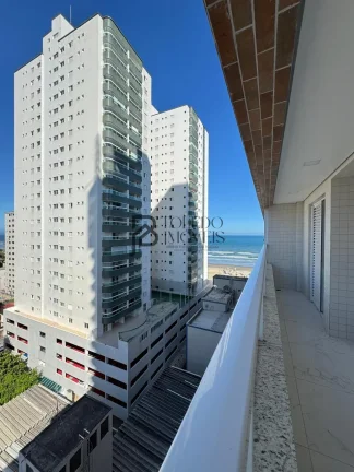 Imagem Apartamento Vista mar de 1 Dormitório no bairro Caiçara - Praia Grande