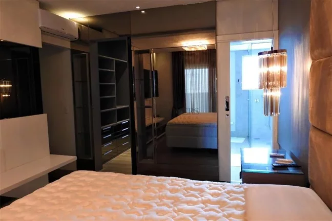 Imagem Apartamento mobiliado frente mar para locação em Balneário Camboriú.