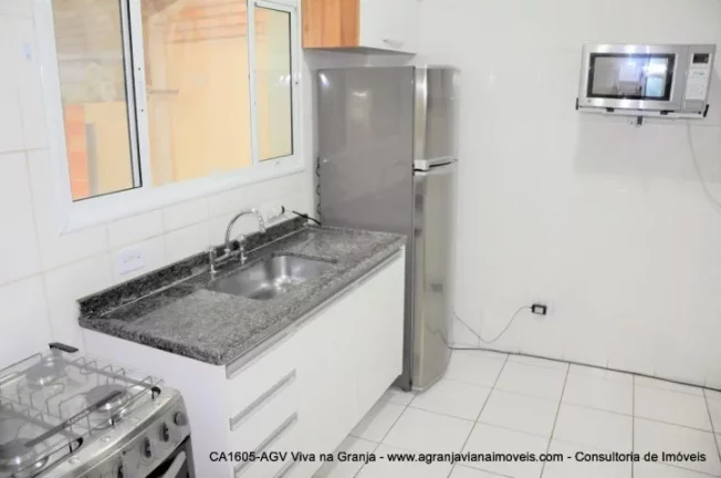 Imagem Casa com 3 dormitórios à venda, 113 m² por R$ 735.000,00 - Nova Vianna - Cotia/SP