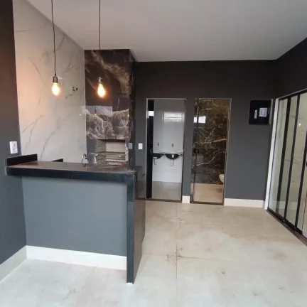 Imagem Casa Alto Padrao De 3/4 C Suite Com Area Gourmet No Santa Luzia