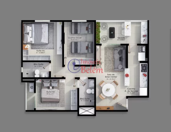 Imagem Manôa Club Residence Em Macapá