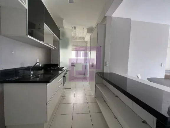 Imagem Apartamento de 83 m² locação condomínio clube, uma mega suíte com closet e 2 vagas