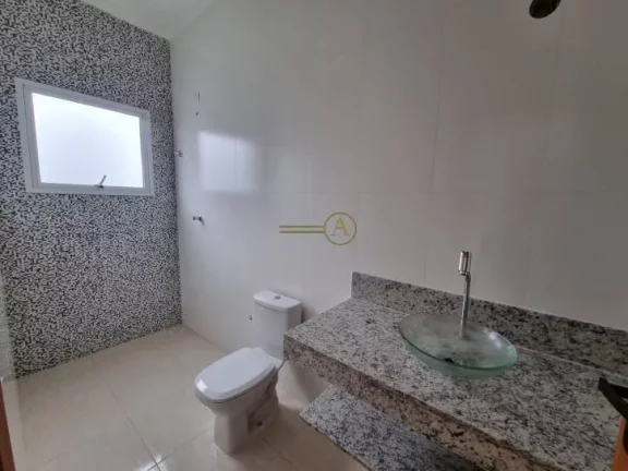 Imagem Casa térrea à venda nova Condomínio Três Marias Piscina com cascata