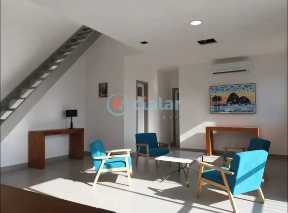 Imagem Cobertura com 3 dormitórios à venda por R$ 3.400.000,00 - Humaitá - Rio de Janeiro/RJ