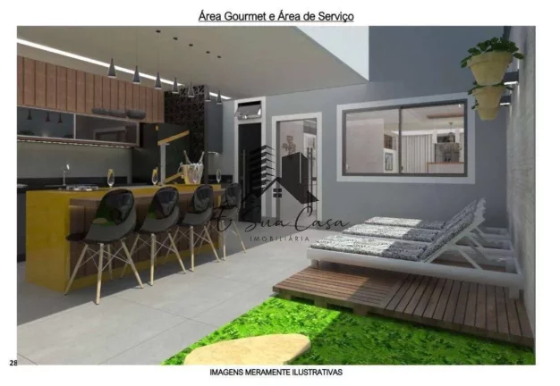 Imagem Excelente Casa Geminada de 03 quartos, bairro Novo Eldorado Contagem!!