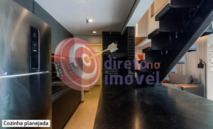 Imagem Apartamento duplex à venda ou locação 85m² mobiliado 1 dormitório Santana São Paulo SP